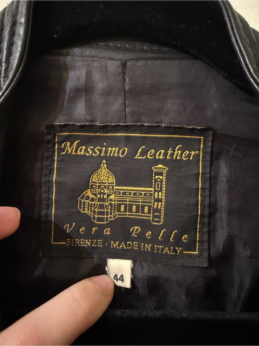 Massimo Leather Jacket - Picture 3 of 6